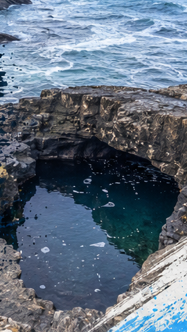 The Pollock Holes on the Kilkee coastline